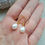 Thumbnail: Baroque Pearl Drop Earrings 