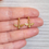Thumbnail: Bee Drop Earrings- Gold Vermeil