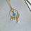 Thumbnail: Teardrop Chandelier Pendant- Amazonite 