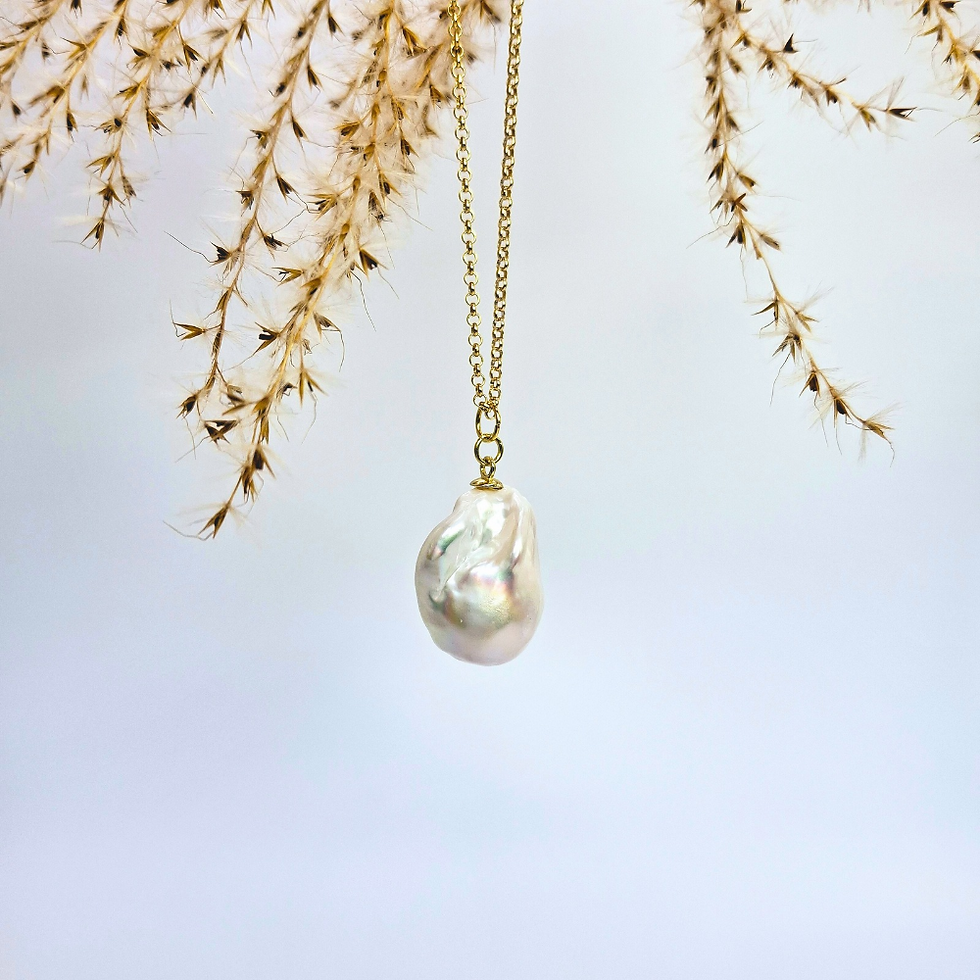 Thumbnail: Baroque Pearl Necklace- Extra Large