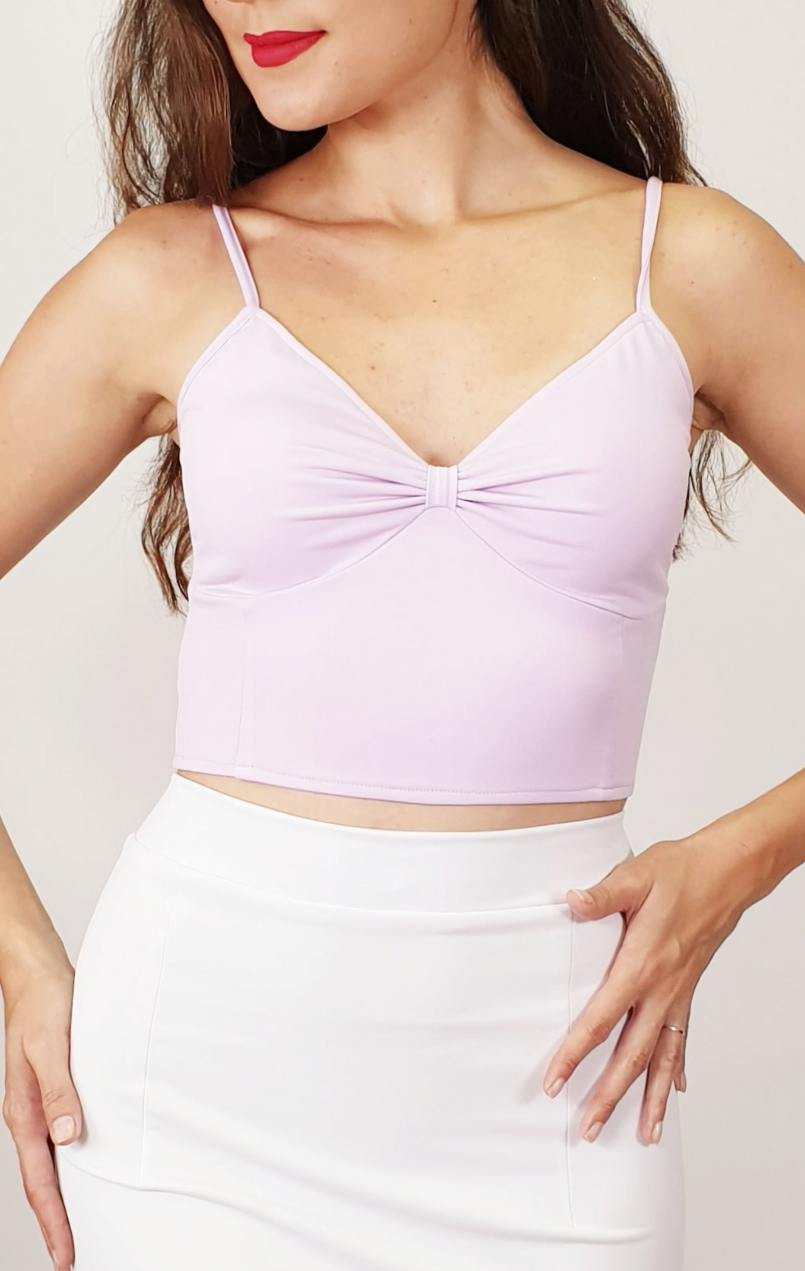 Elena - Lilac Tango Top