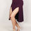 Thumbnail: Serena - Damson Purple Tango Skirt