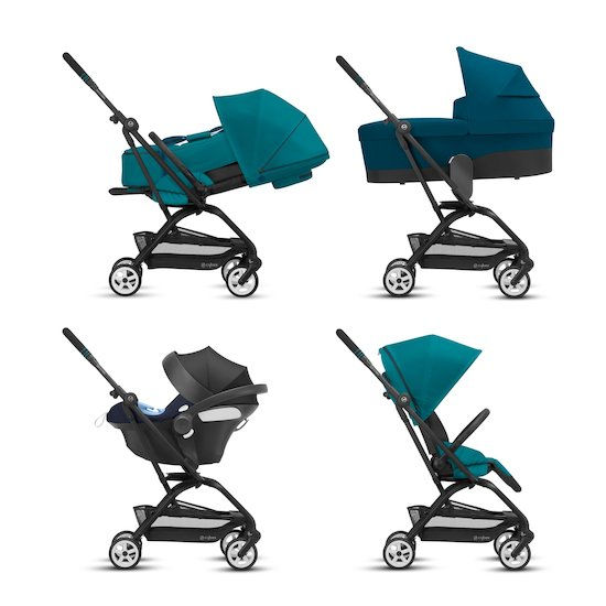 Miniature : Cybex Poussette Eezy S Twist 2 Deep Black 2020