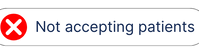 This image indicates that the therapist is accepting new clients at this time