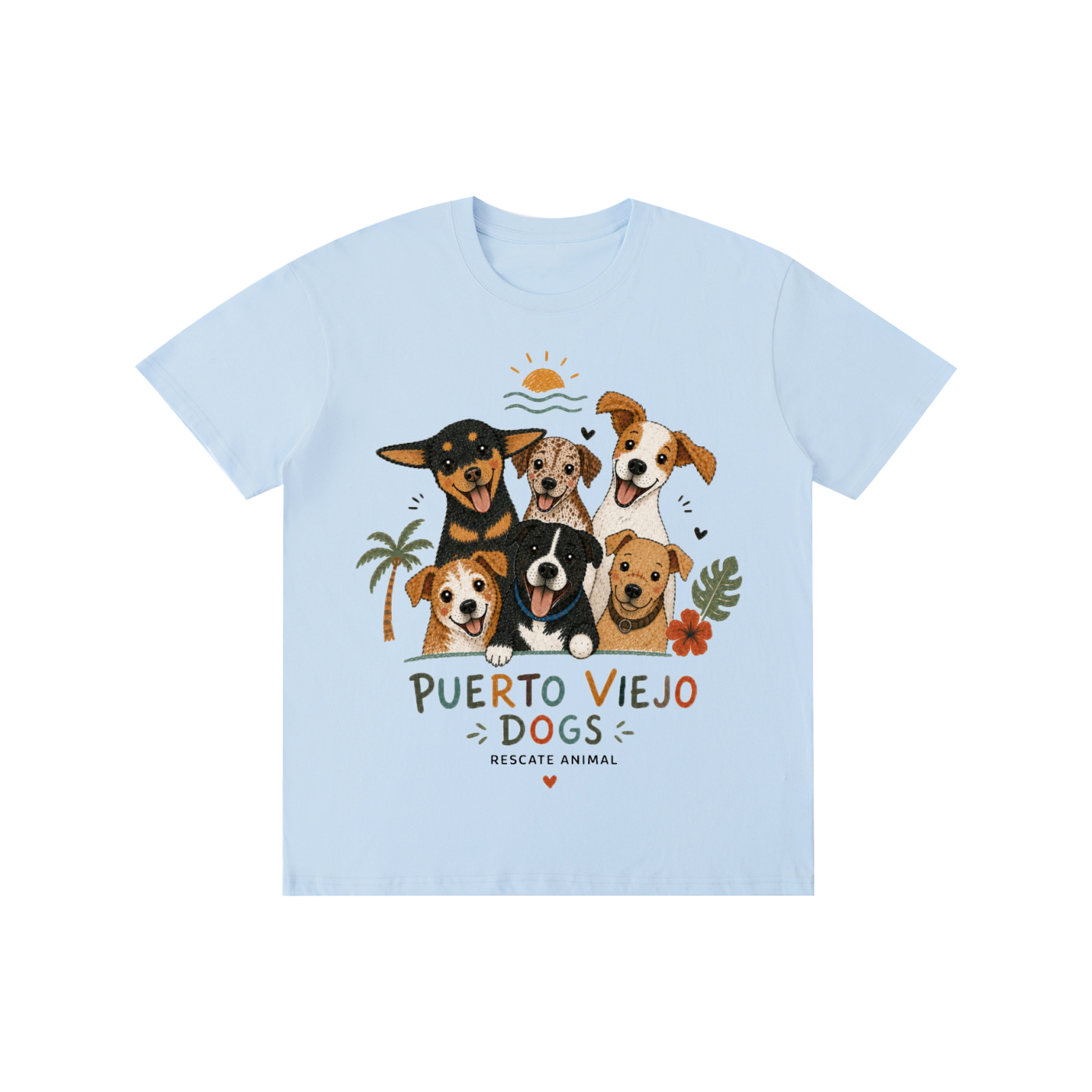 Camiseta unisex de algodón puro