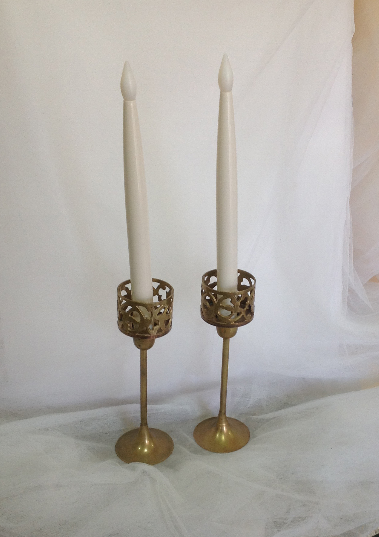 Vintage Brass candle sticks