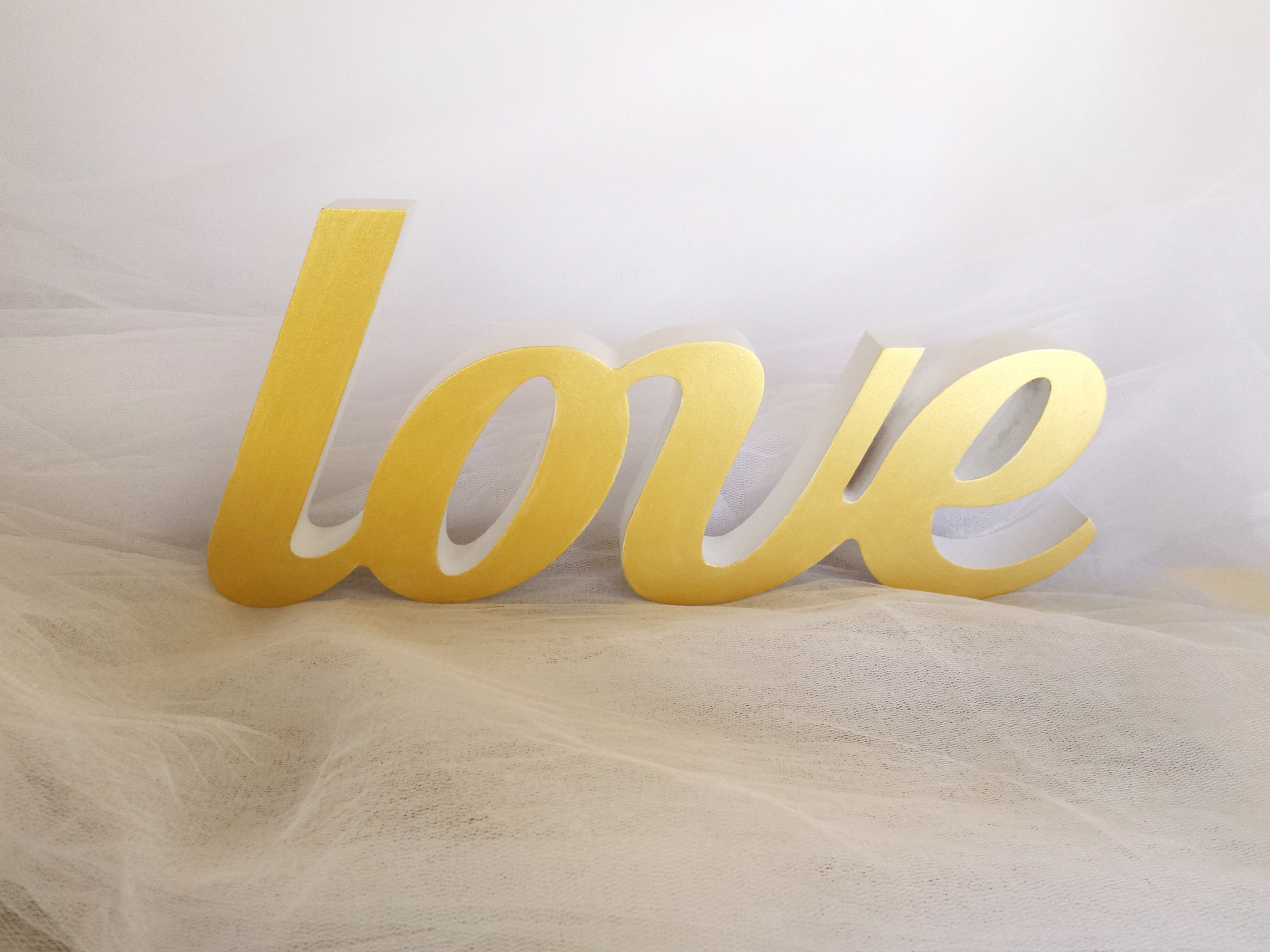 Gold Love Word