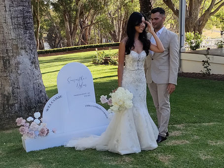 Minimalistic styled wedding 