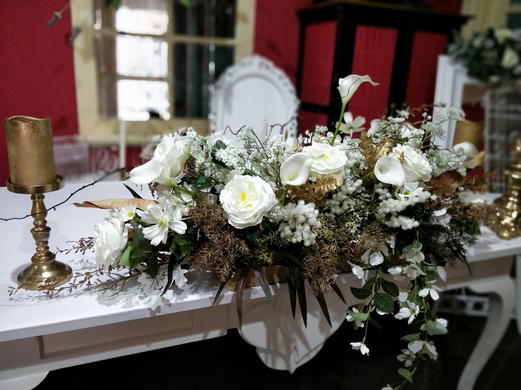 Custom Floral Centrepiece