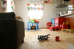 北欧住宅 リビング