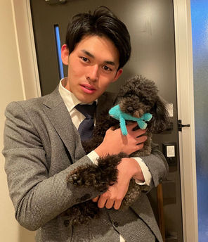 佐々木朗希選手と愛犬