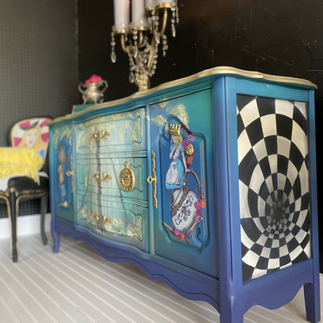 Alice in Wonderland Buffet by Traceys Fancy