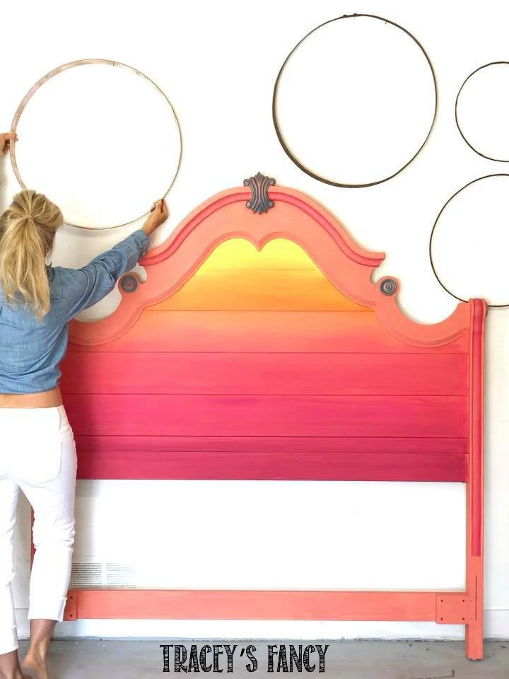 Sunset Headboard by Traceys Fancy
