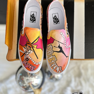 Pirate School Spirit Vans by Traceys Fancy