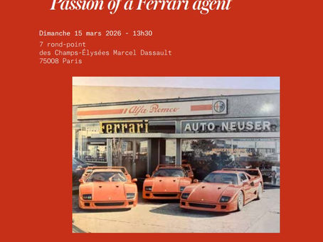 The Fritz Neuser Collection : une vente Artcurial au croisement de l’histoire Ferrari et de la rareté absolue