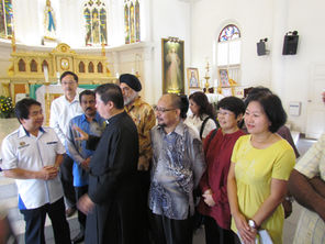 Sharing the same future for mankind at the Church of Our Lady of Lourdes during WIHW 2015