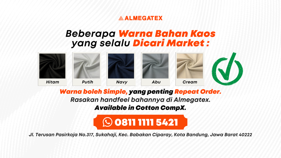 Warna Bahan Kaos yang Gak Pernah Sepi Peminat | Tips Produksi Aman Sepanjang Tahun - TOKO BAHAN KAIN KAOS