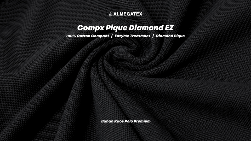 Cotton Combed Compx Pique Diamond EZ vs CVC Pique Hexagonal : Jangan Sampe Salah Pilih Bahan Untuk Polo Shirt - TOKO BAHAN KAIN KAOS