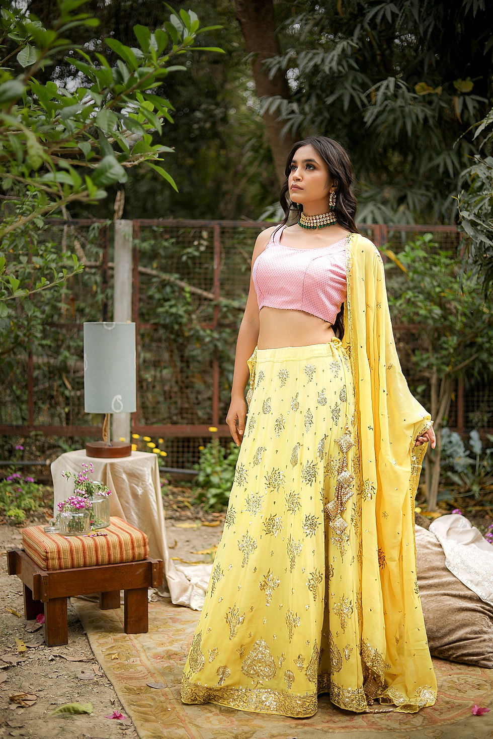 Sunlit Yellow Lehenga