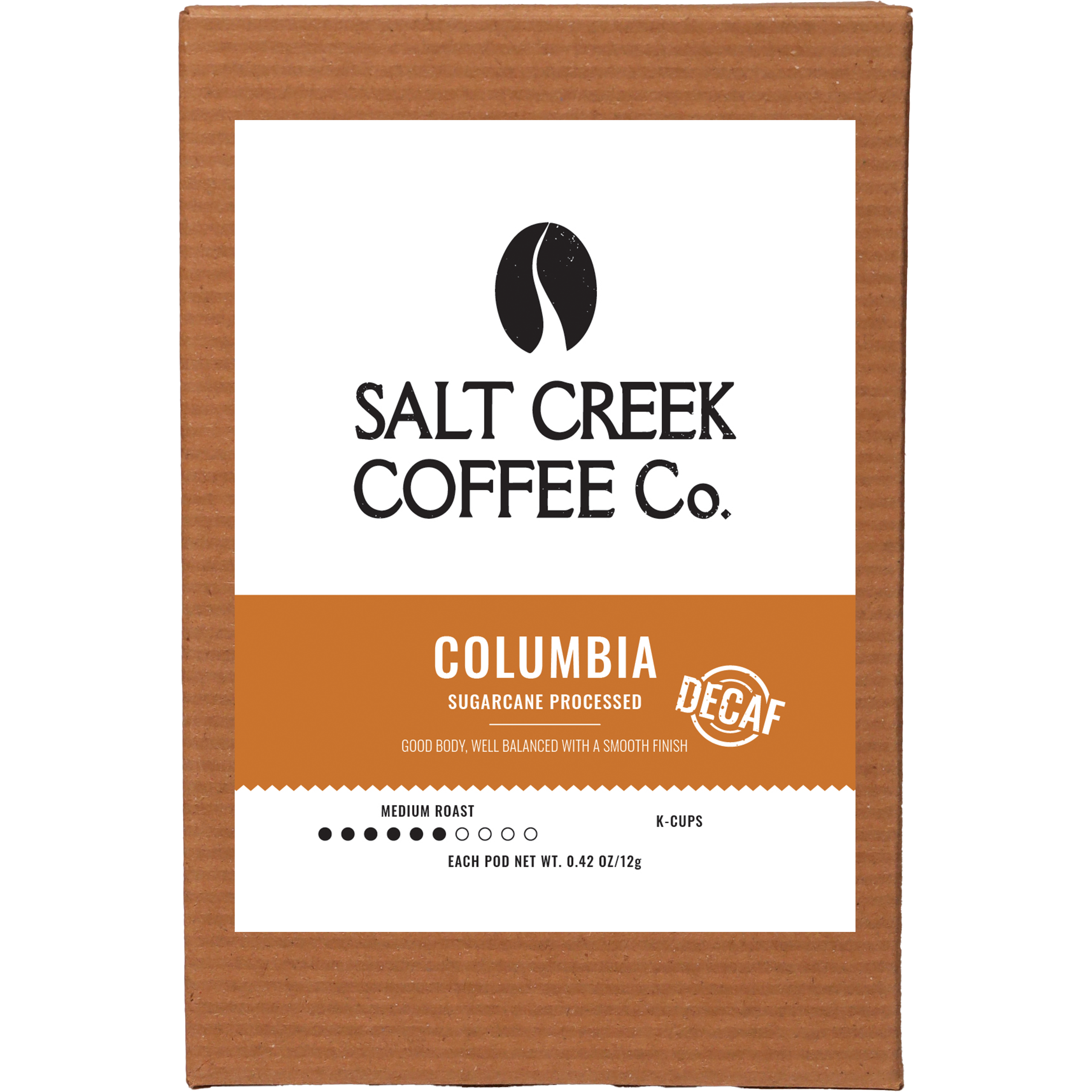 Columbia Sugar Cane Decaf K Cups