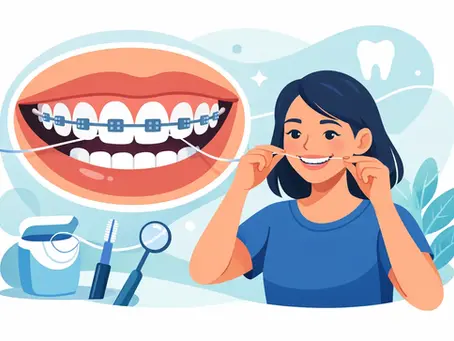 How to Floss With Braces the Right Way