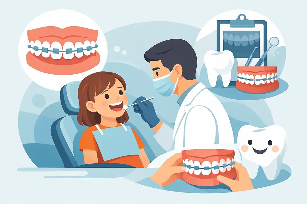 What Happens at a Children Braces First Visit?