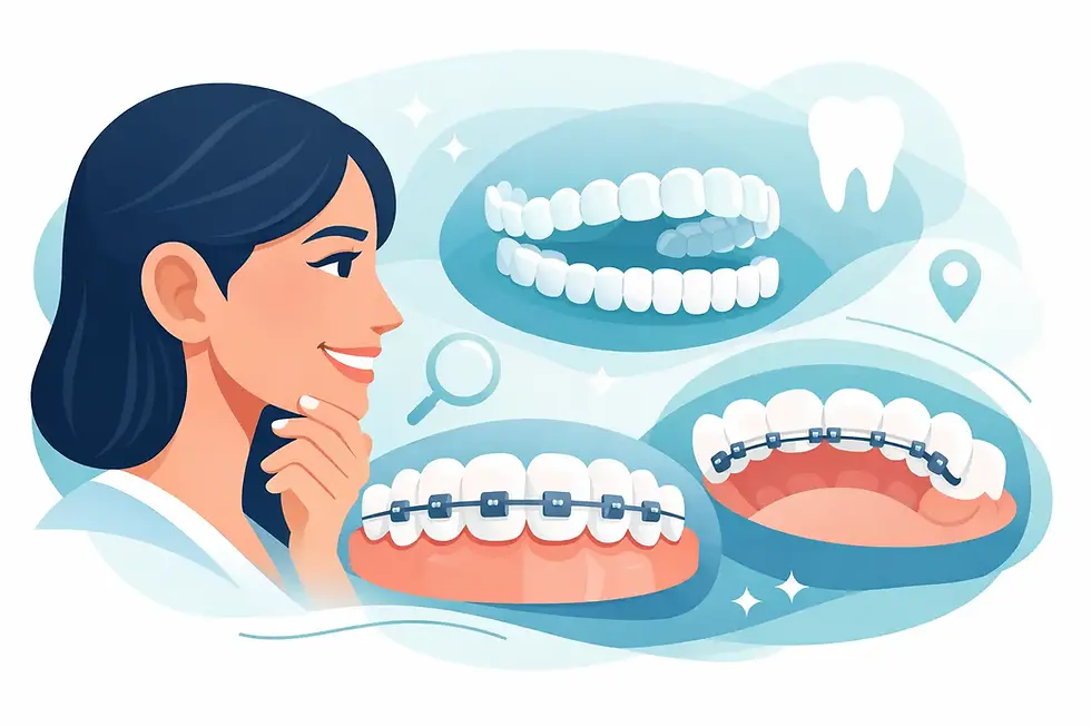 Teeth Straightening Options for Adults