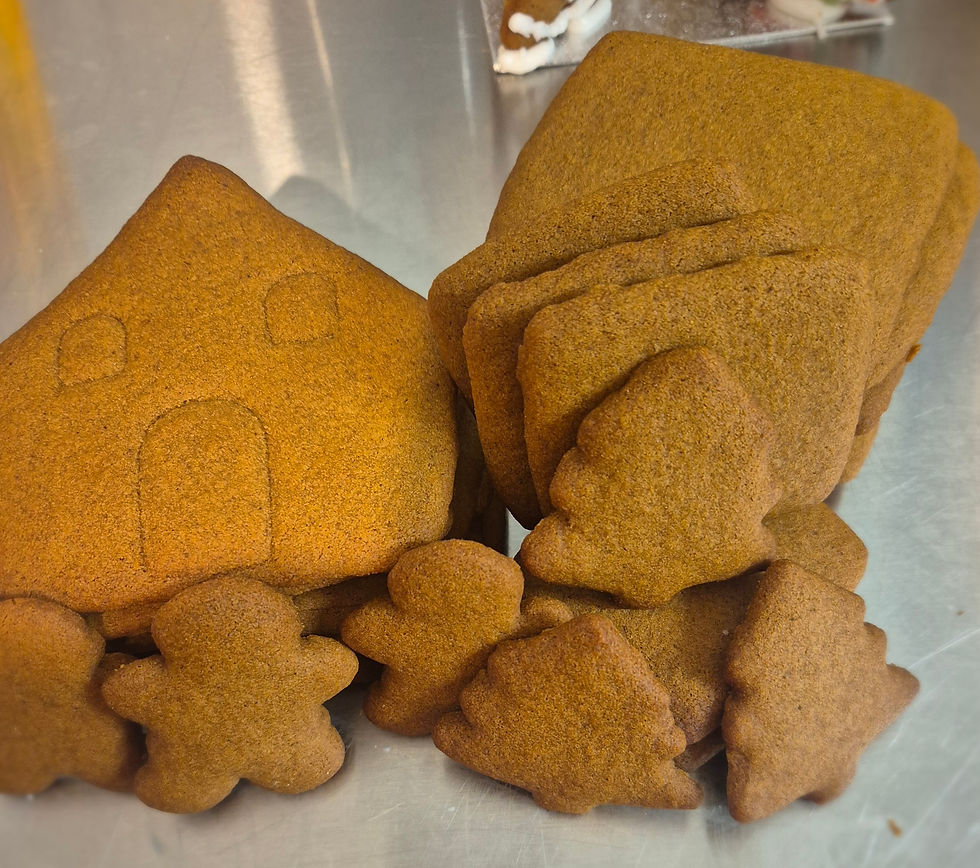 Thumbnail: Gingerbread House Kit Gluten-Free Vegan 