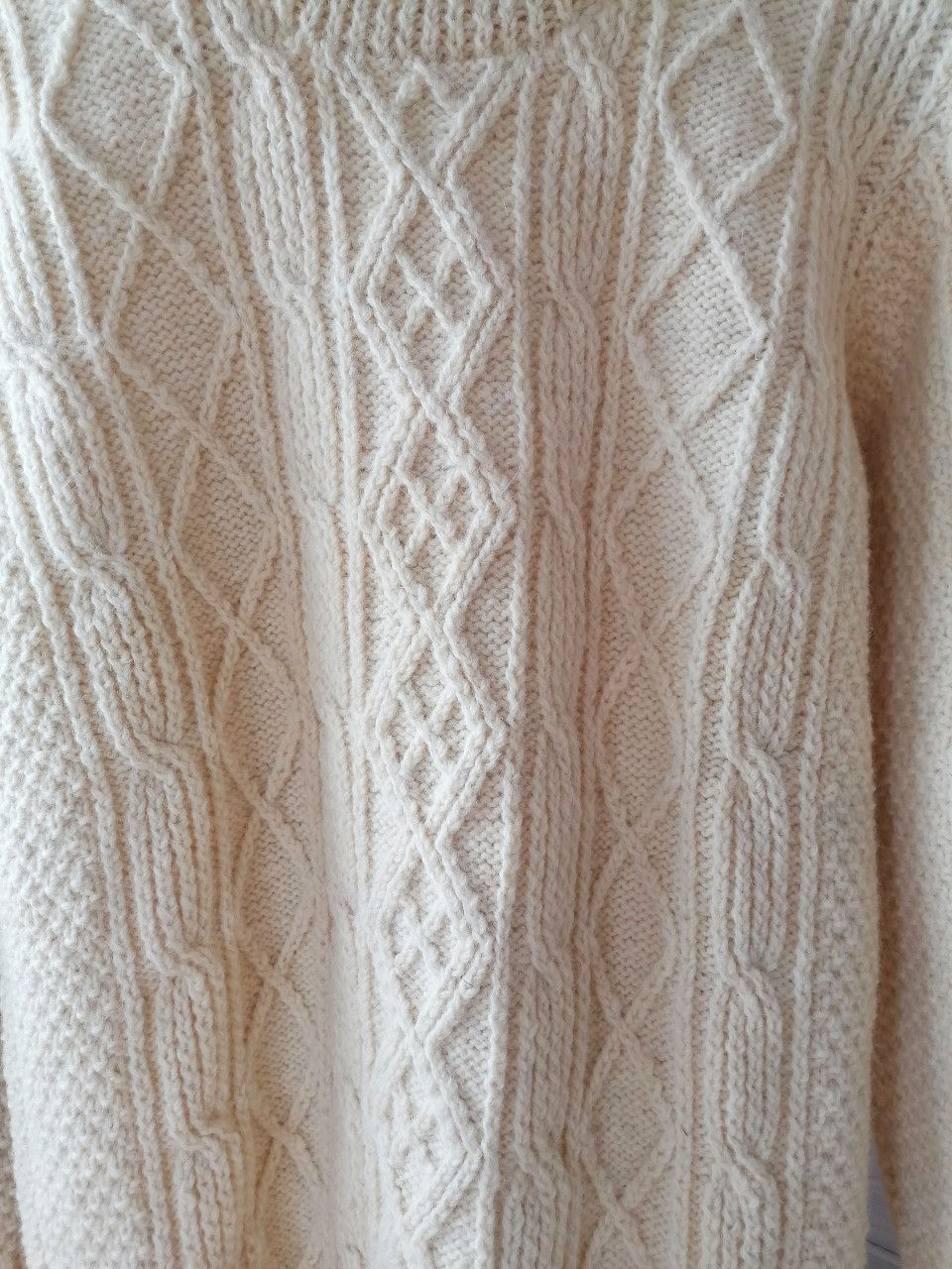 Thumbnail: Aran hand knit sweaters -Oileán pullover