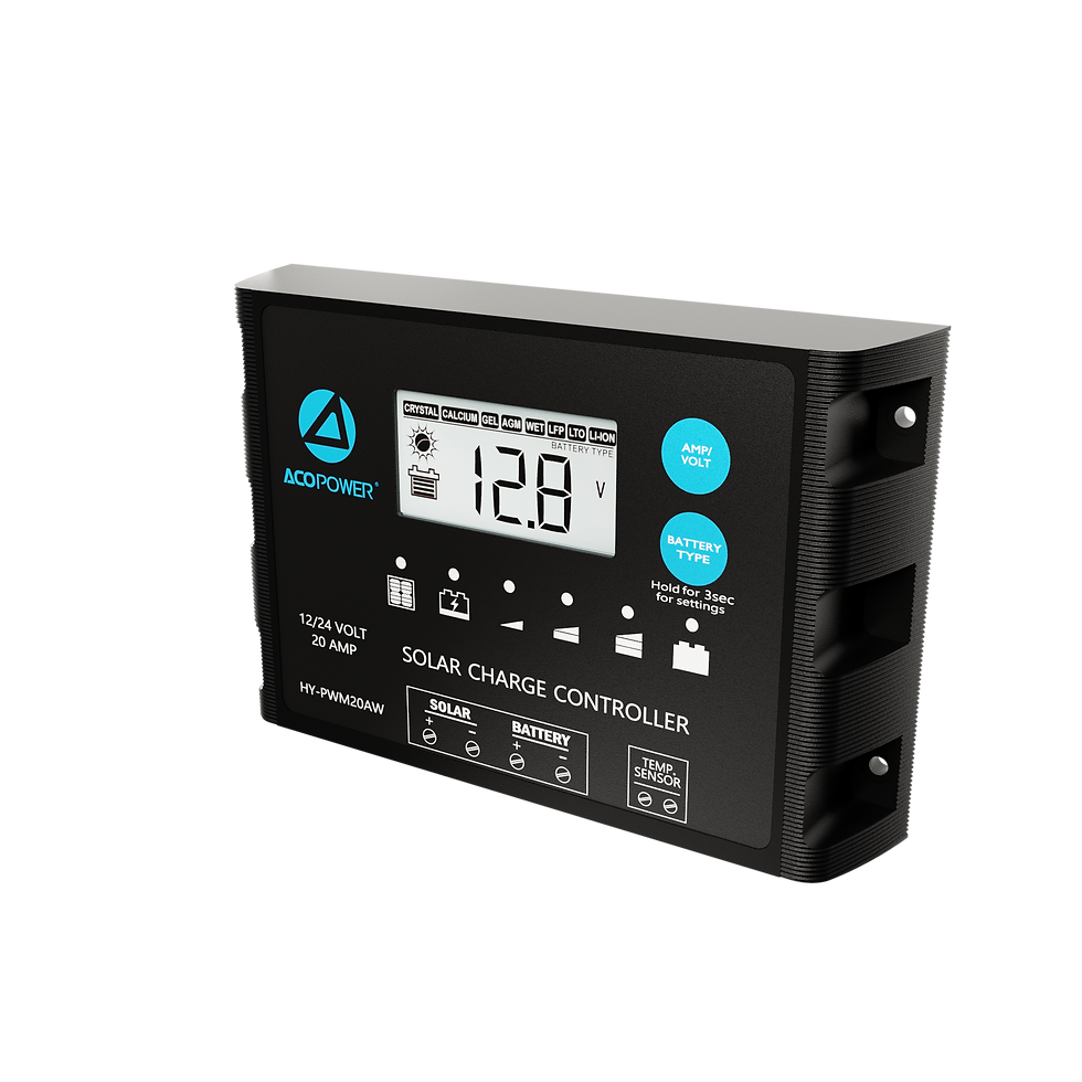 Thumbnail: ACOPOWER ProteusX 20A PWM Charge Controller