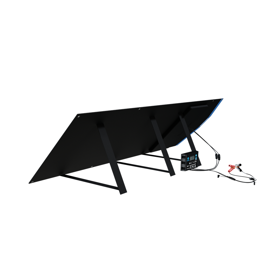 Thumbnail: ACOPower Ltk 120W Foldable Solar Panel Kit With Included ProteusX 20A