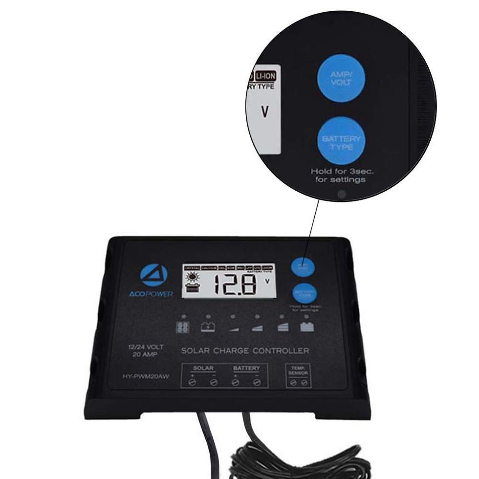 Miniatură: ACOPower Ltk 120W Foldable Solar Panel Kit With Included ProteusX 20A