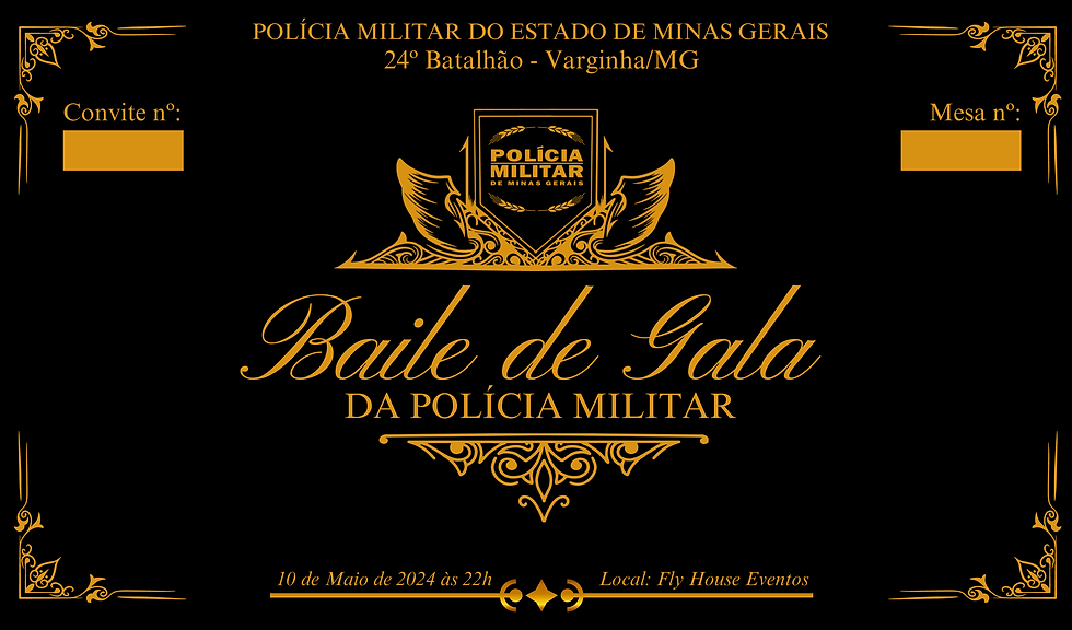 Baile de Gala da PM - Varginha/MG