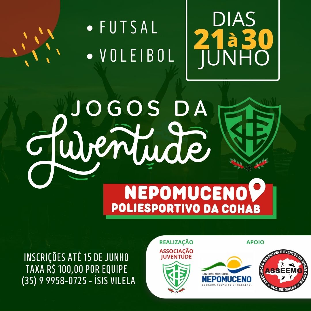 JOGOS DA JUVENTUDE EM NEPOMUCENO/MG