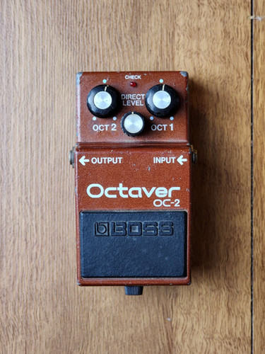 ギター BOSS Octaver OC-2 (1982) BOSS Octaver OC-2 (1982) - メルカリ