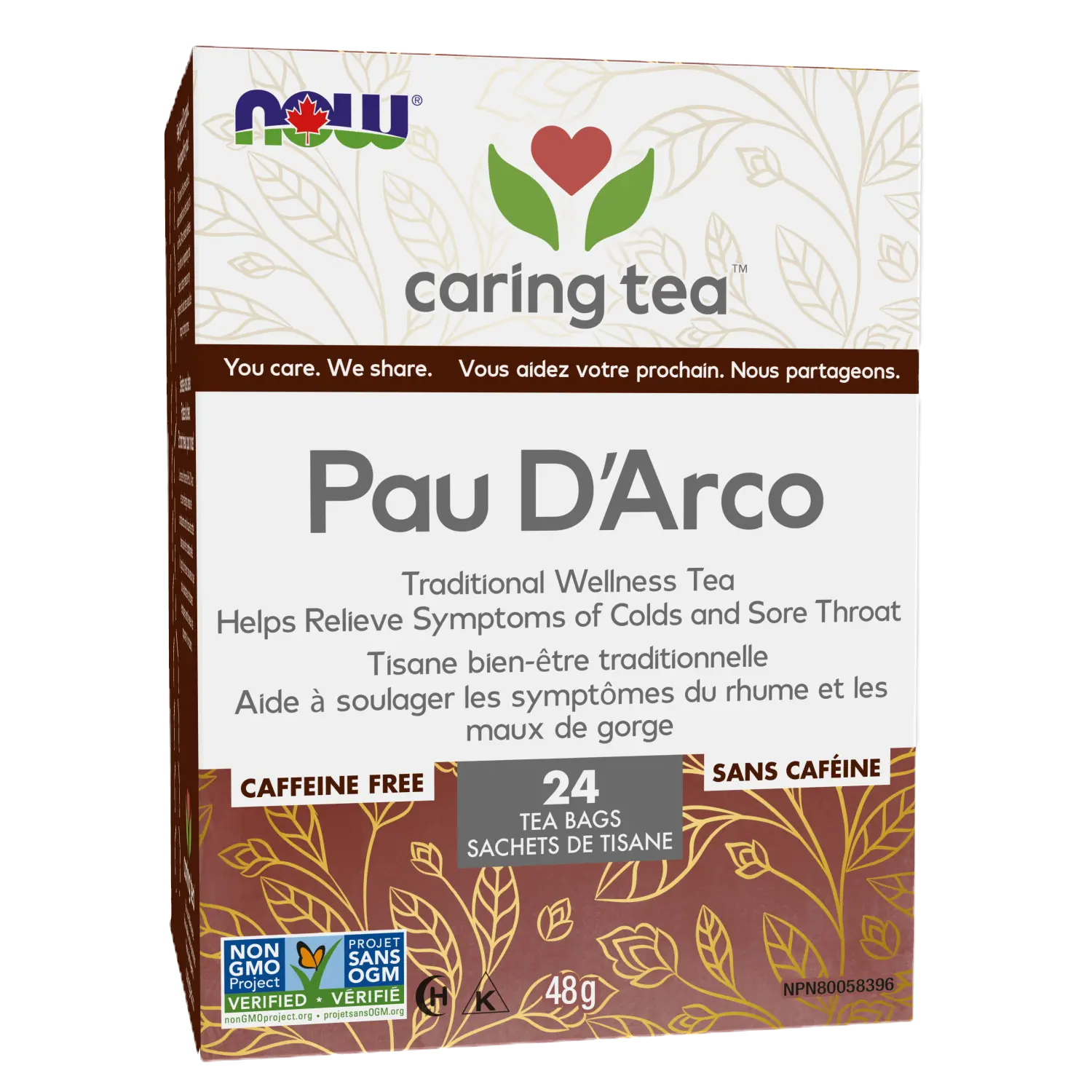 NOW Pau D'Arco Tea 24 bags