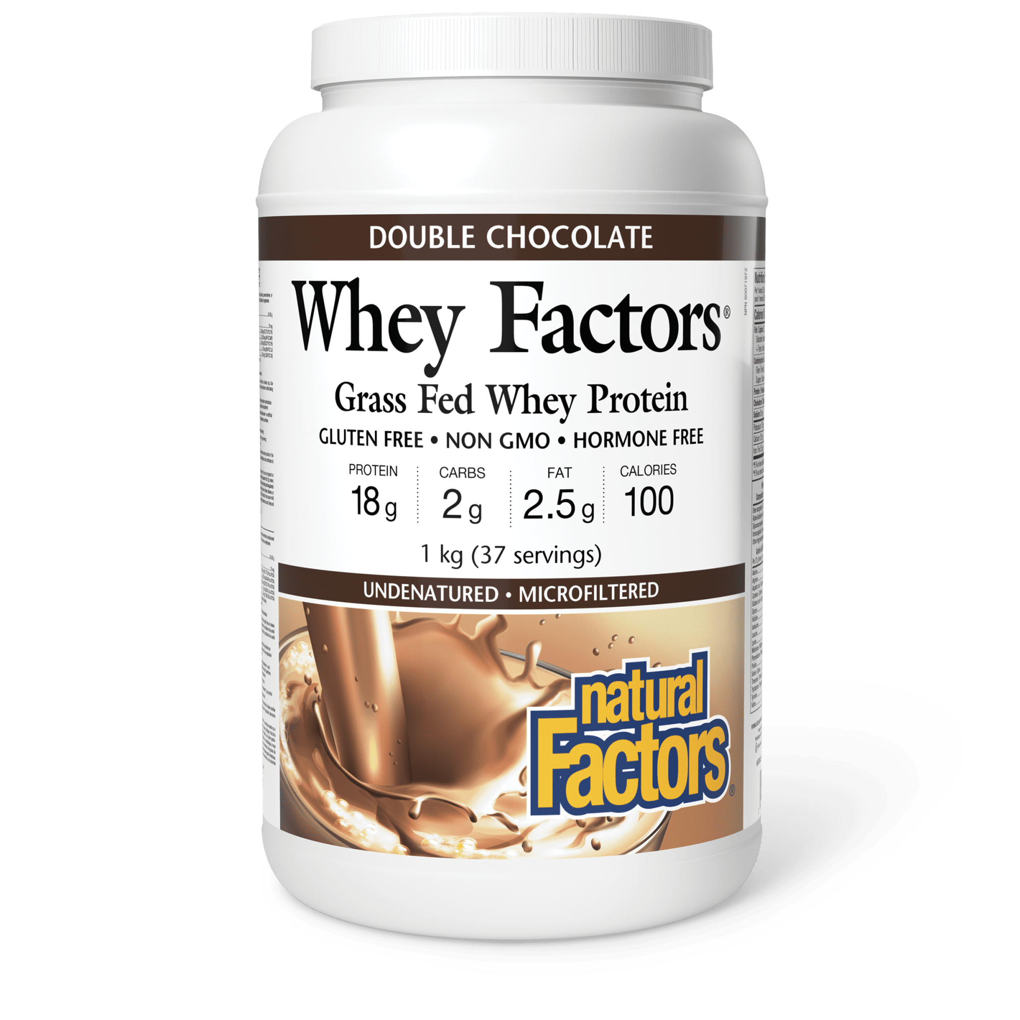 NF Whey Factors 1KG Double Chocolate