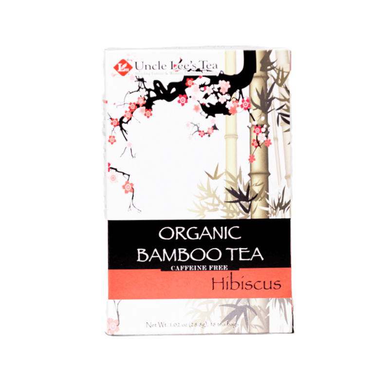 Uncle Lee's Organic Bamboo Tea Hibiscus 18 bags