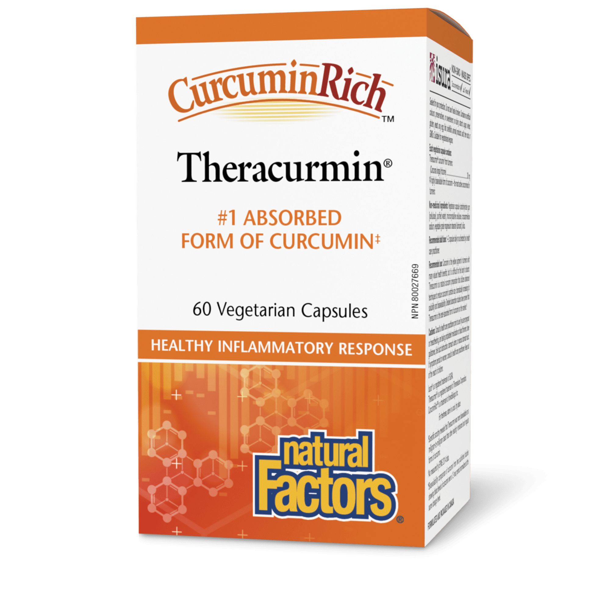 Natural Factor Curcumin Rich-Theracumin 60 Vcap