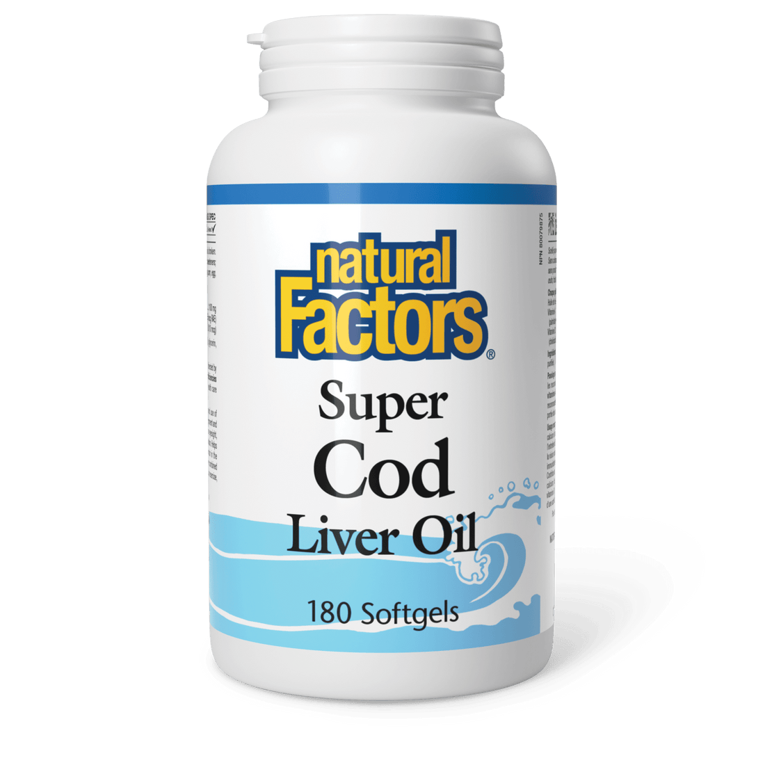 Natural Factors Super Cod Liver Oil 120SG