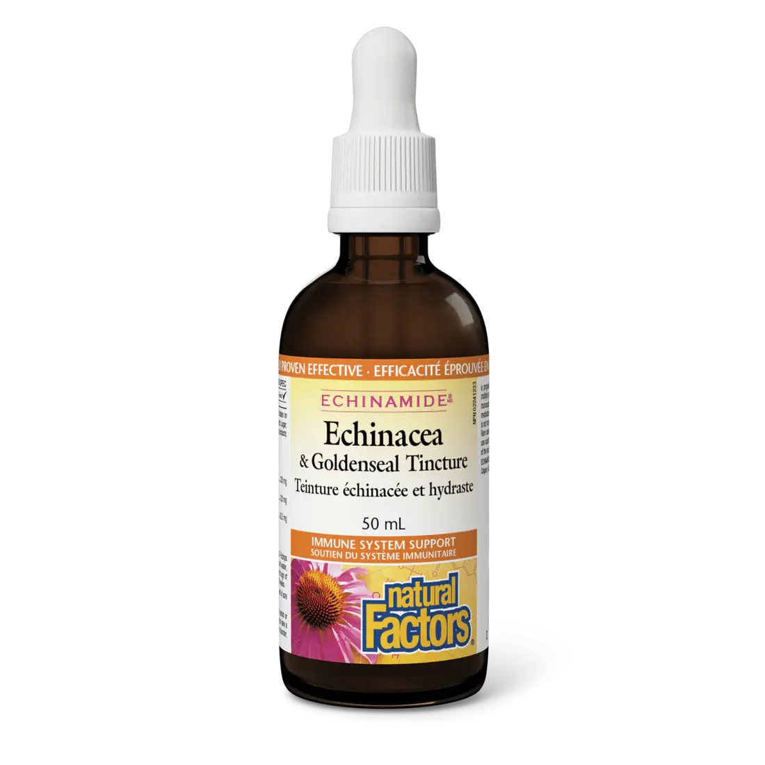 Natural Factors Echinacea & Goldenseal Tinc 50ml