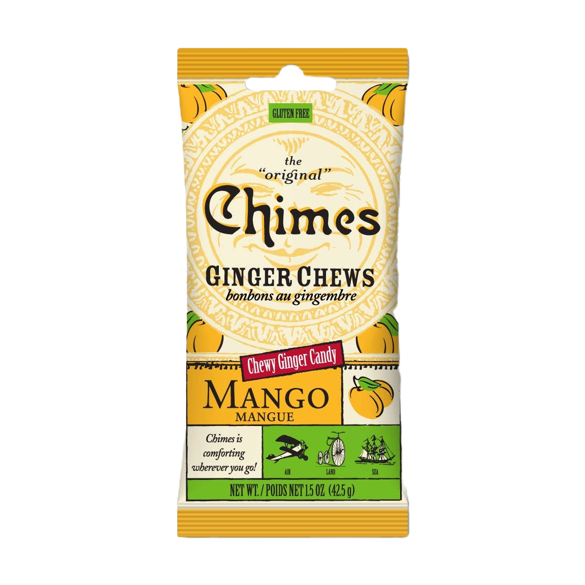 Chimes Mango Ginger Chews 42.5g