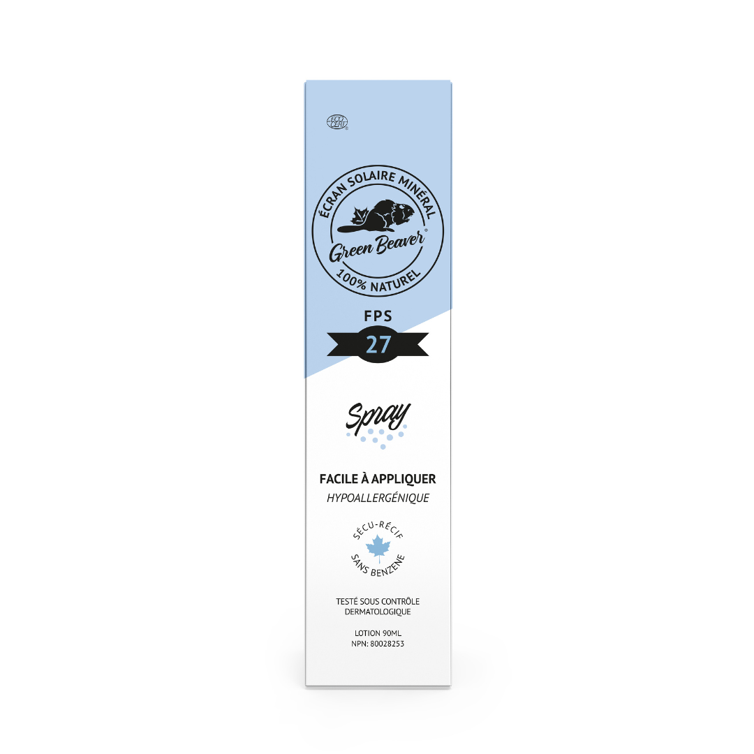 Green Beaver Mineral Sunscreen 90ml - SPF 27 Spray