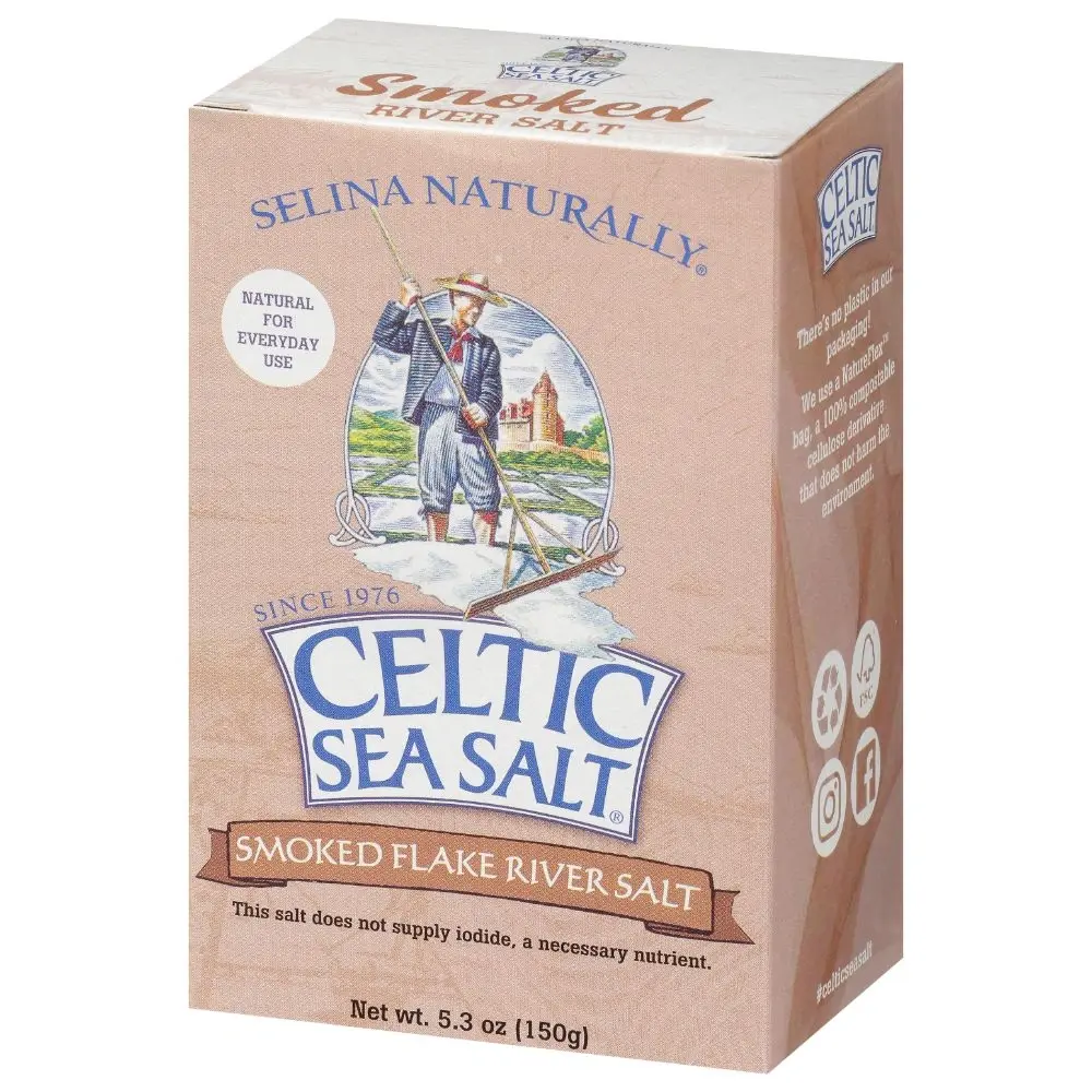 Celtic Sea Salt® Smoked Flake River Salt 150g