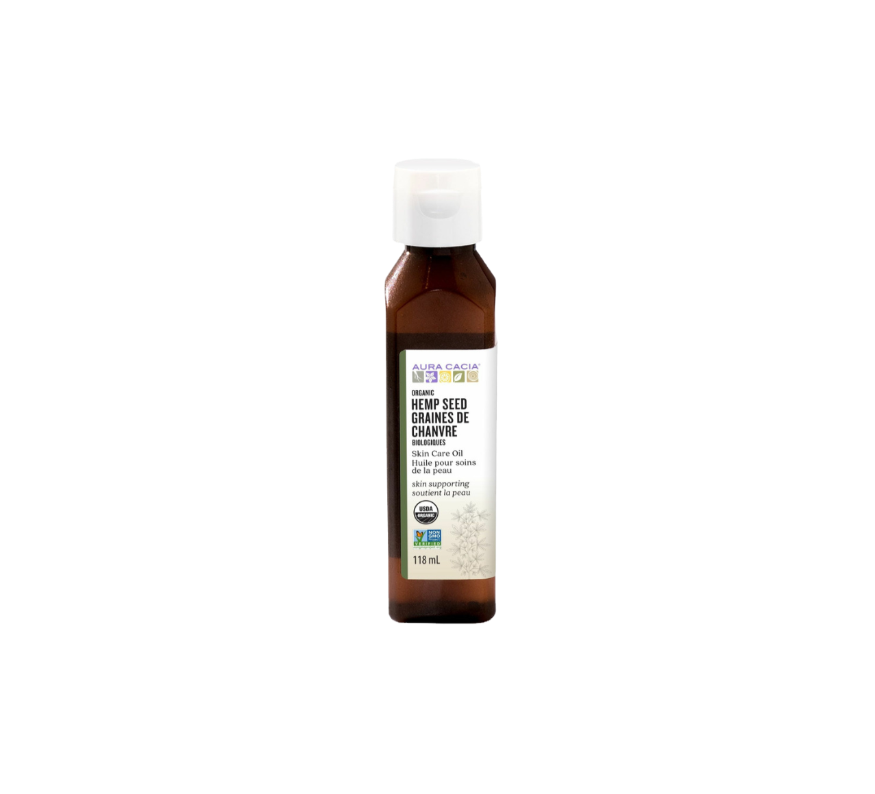Aura Cacia - Hemp Seed Skin Care Oil 118ml