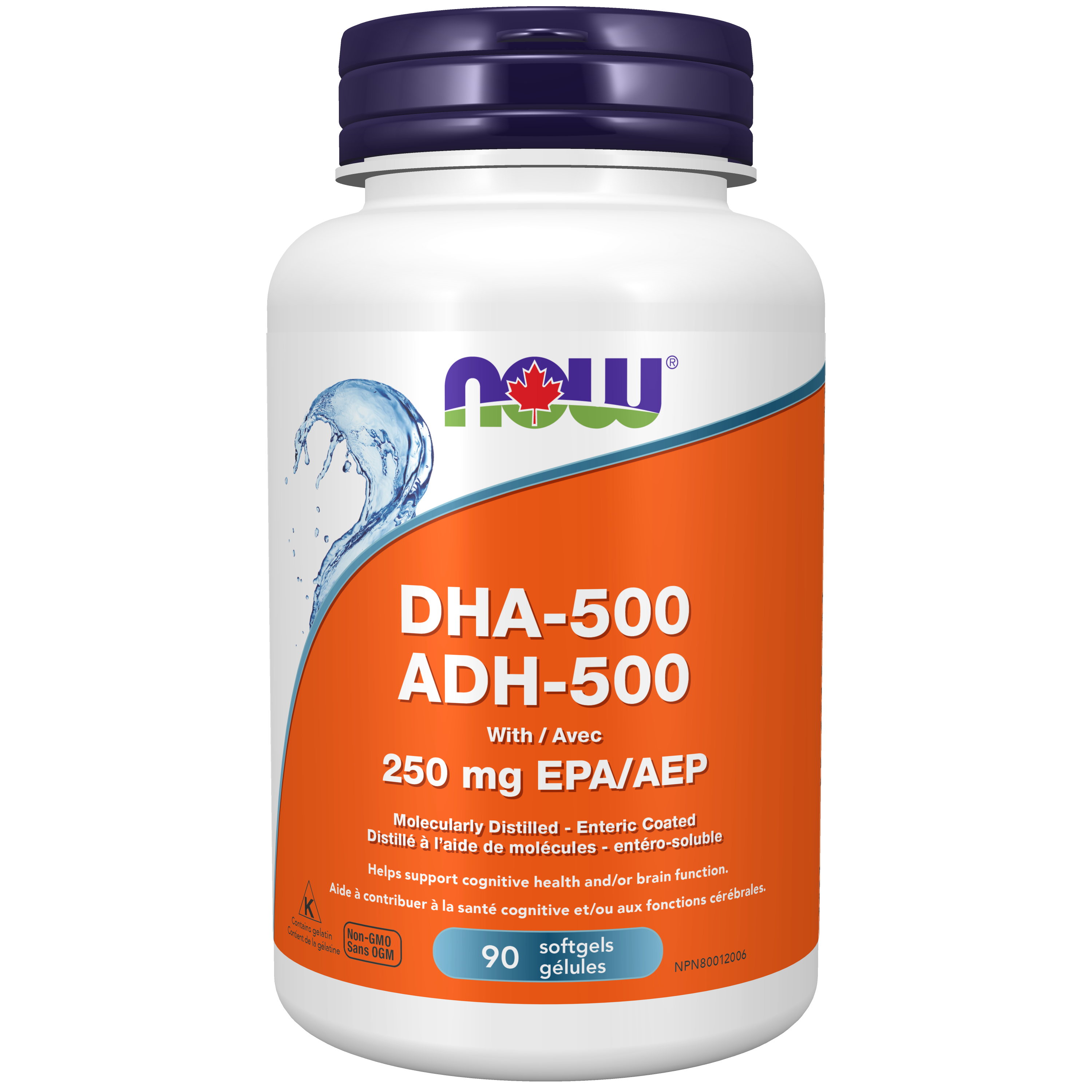NOW DHA-500 with EPA 90Gels