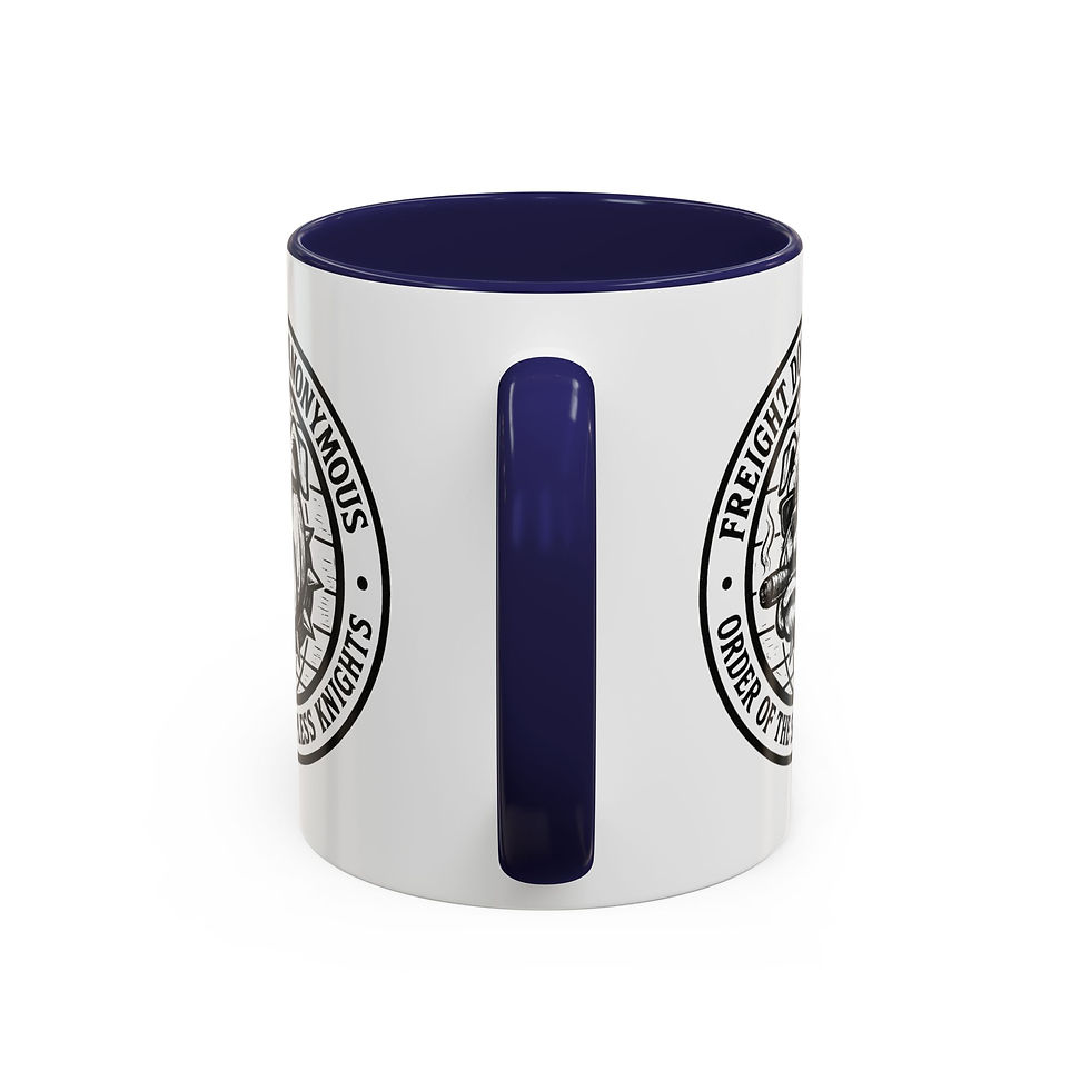Thumbnail: Freight Dogs Anonymous Coffee Mug, Unique Pilot Gift, Gifts For Pilots