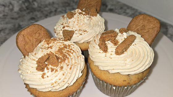 Cookie Butter Cupcake