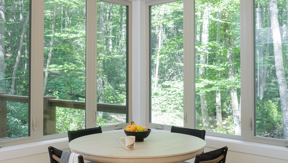 Cozy Illuminated Dining Space