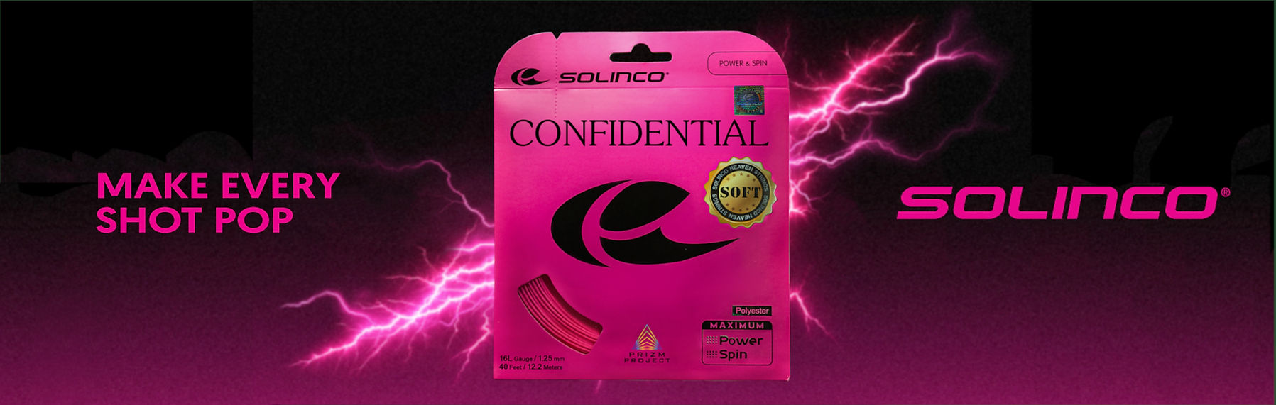Solinco Canada Confidential Soft Pink New strings 2026
